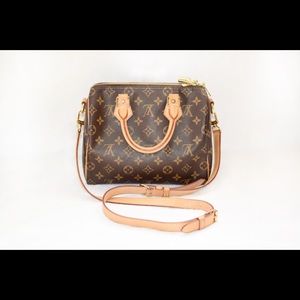 Louis. Vuitton  Monogram SPEEDY BANDOULIÈRE 25